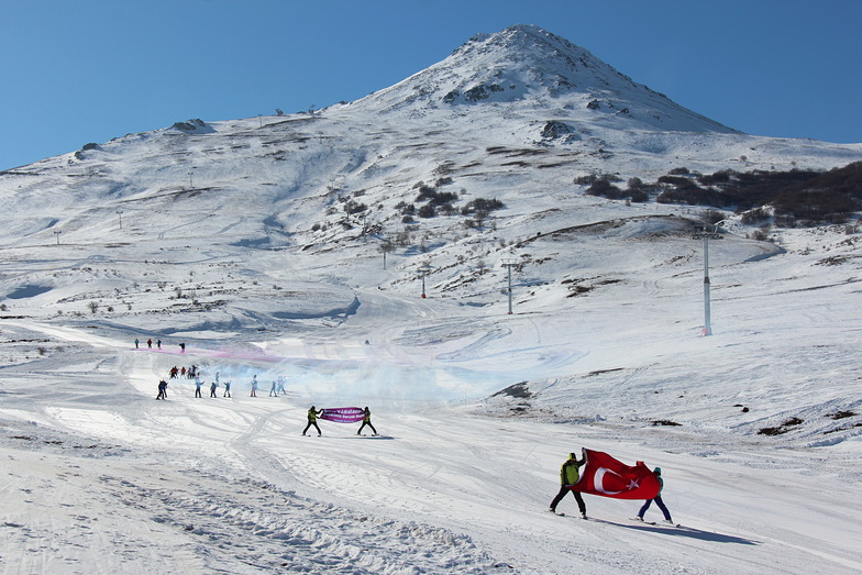 Yildiz Ski Resort snow