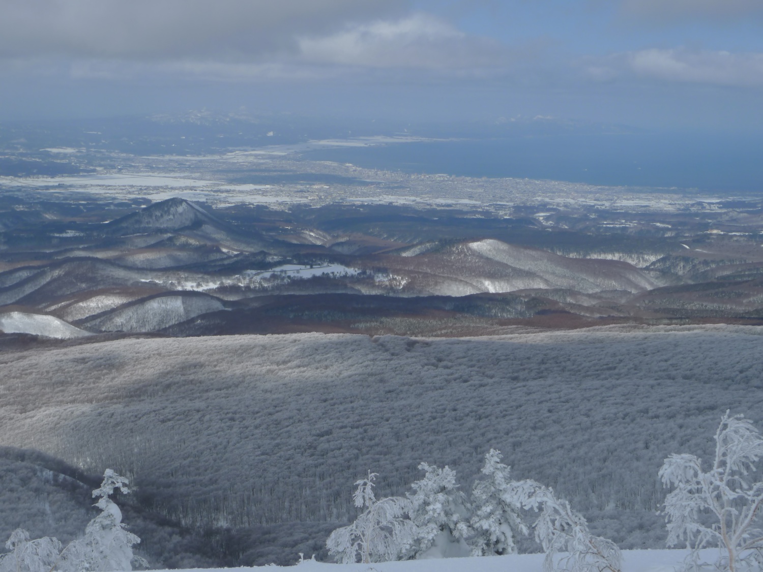 View of Aomori, Hakkoda