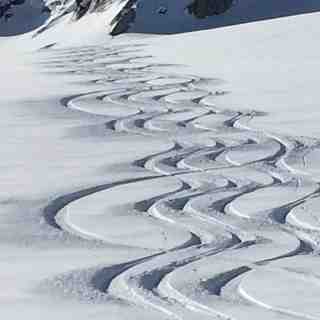 Spot my track..., Great Canadian Heli-Skiing