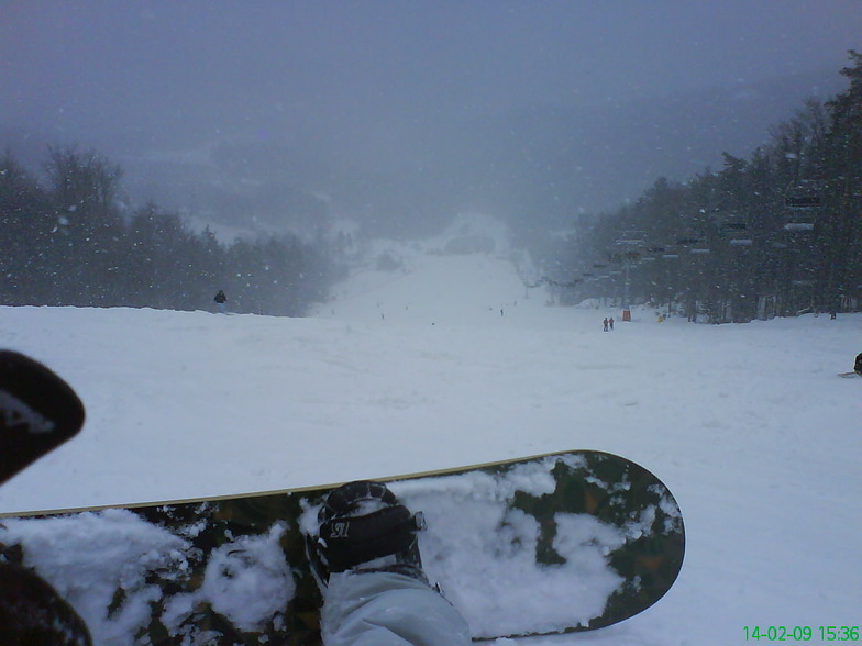 On the slope, Jaworzyna Krynicka