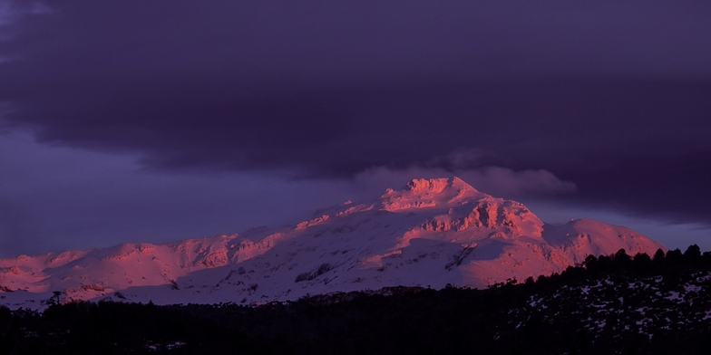 Sierra Nevada, desde Suizandina Lodge, Corralco
