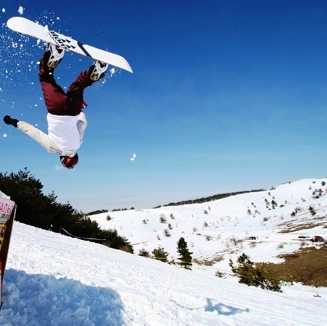 Snowbord day, Ay-Petri