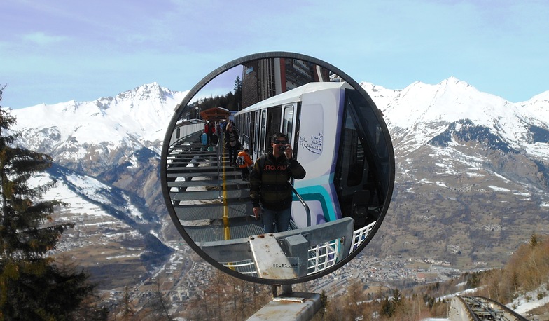 Funiculare, Les Arcs