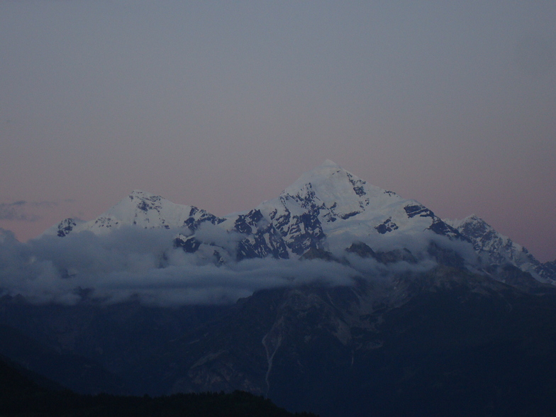 Georgia, Mount Tetnuldi, Mestia