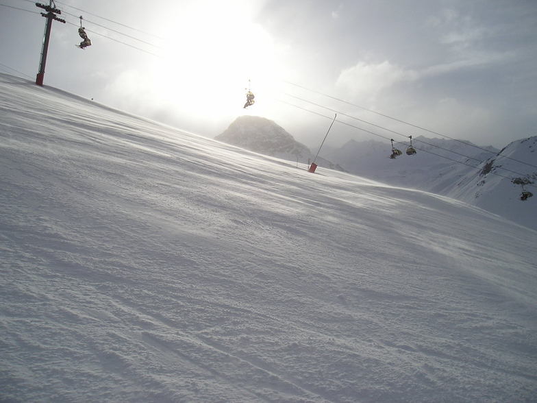 Hazy sunshine, Val d'Isere