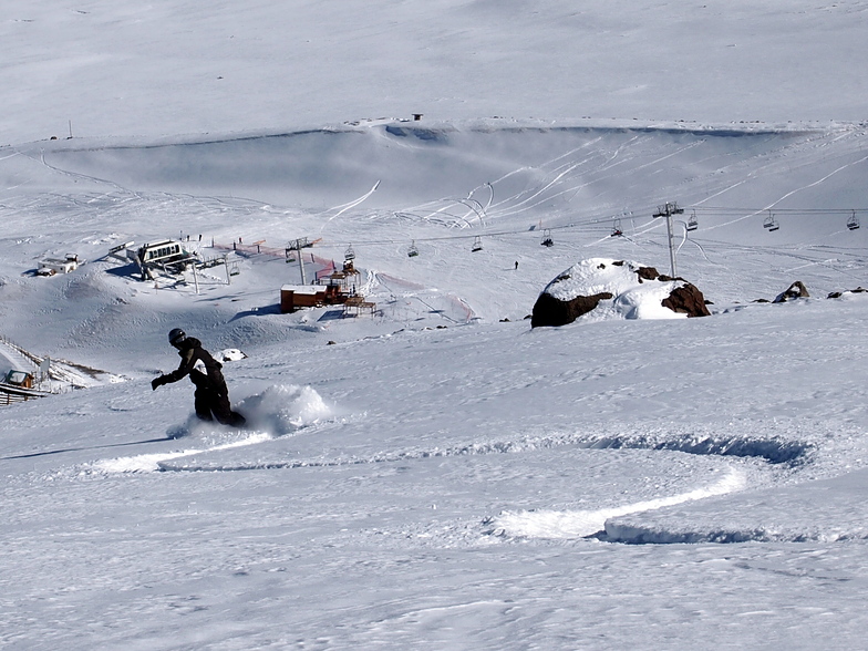 Cruising again, La Parva