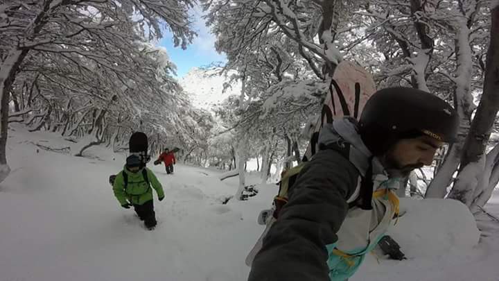 Trekking para hacer las primeras bajadas en 2015 II., La Hoya