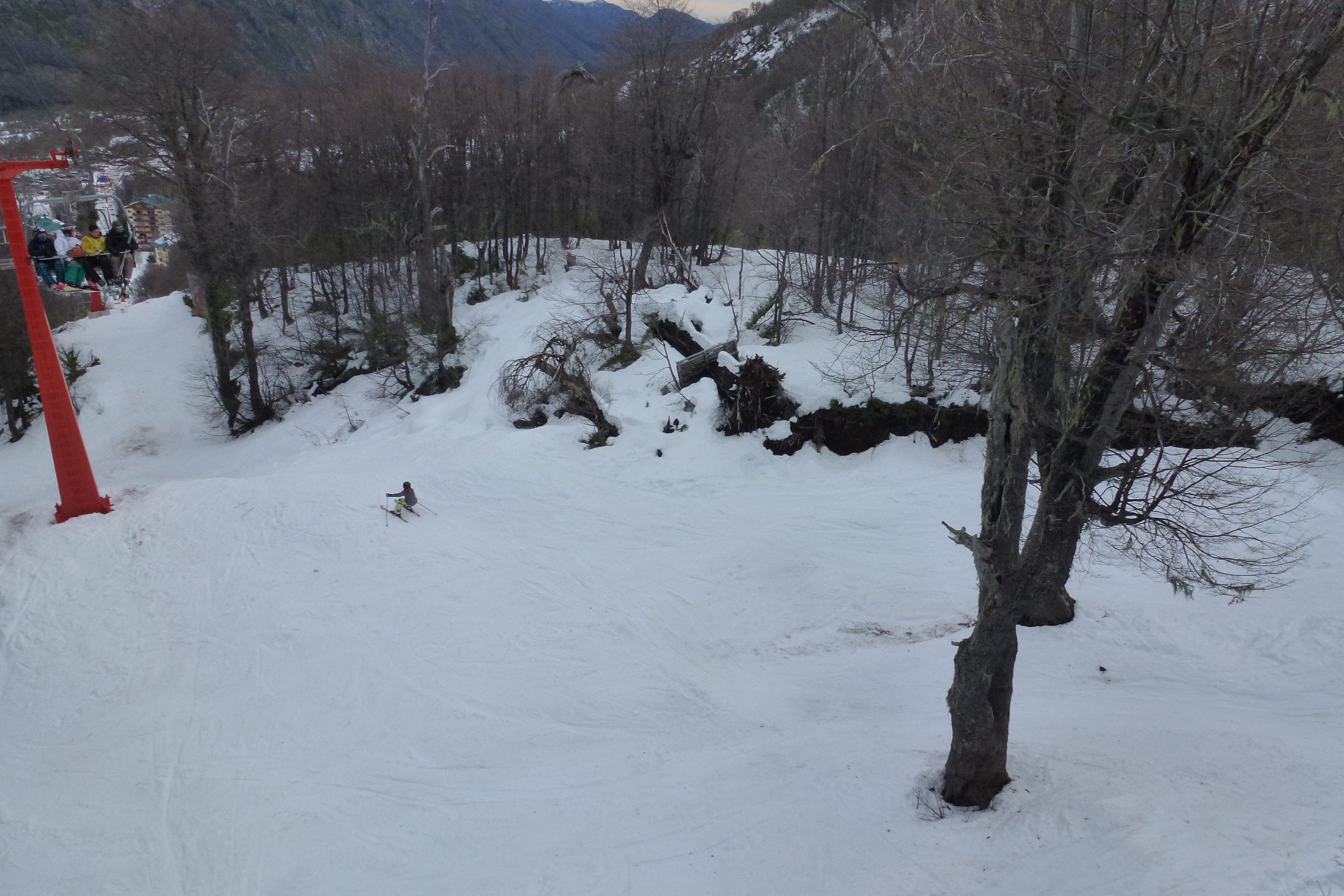 Fuera de pista Bosque Nevado, Nevados de Chillan