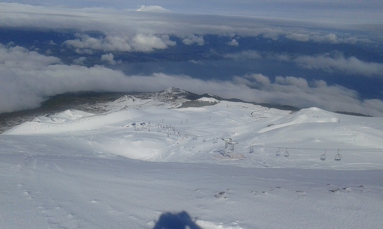 View from Seraks - Volcan Osorno, Volcán Osorno
