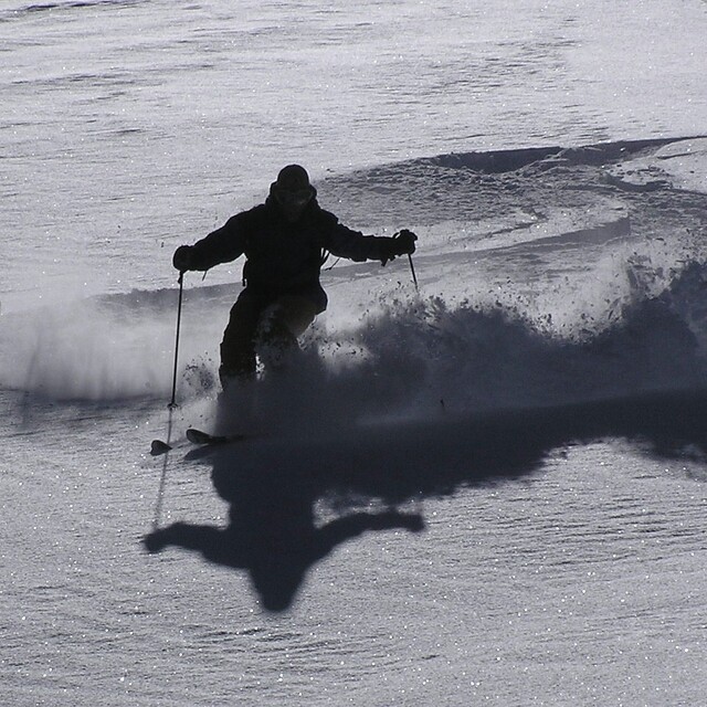 Las Aguilas fluff, Lagunillas Ski Center