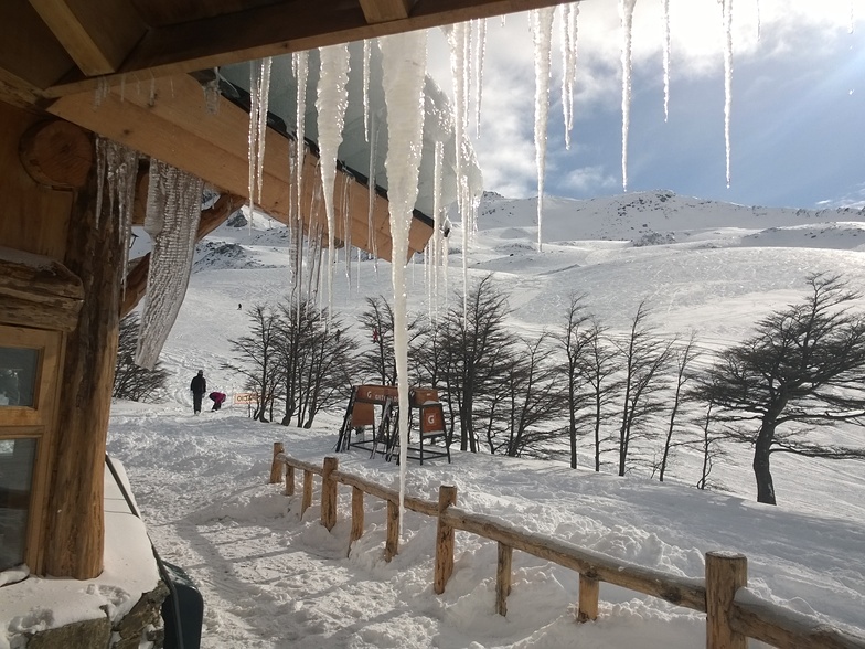 carámbanos, Cerro Castor