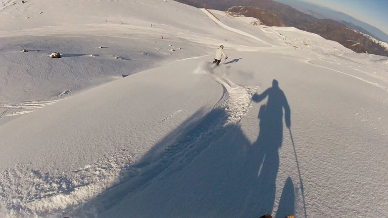 Pow day, La Parva