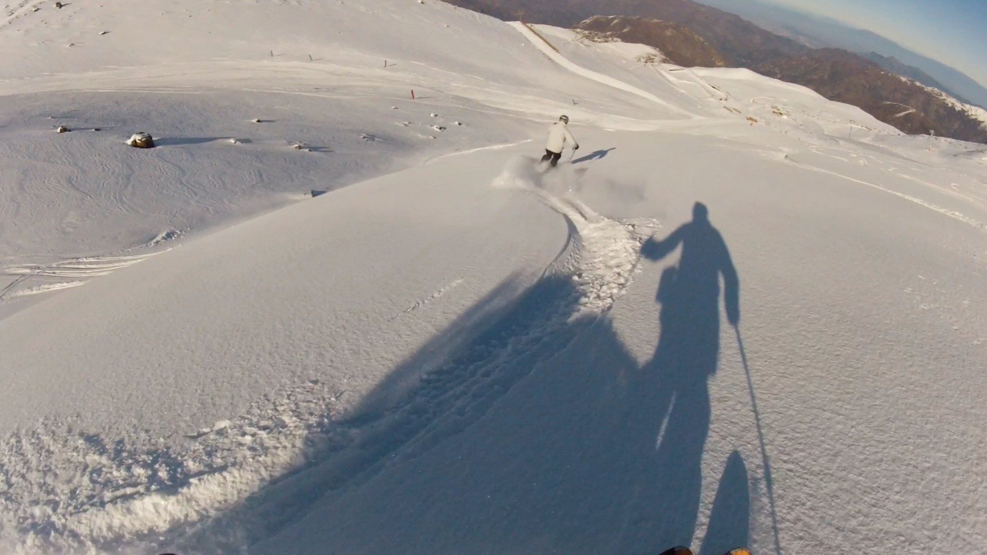 Pow day, La Parva