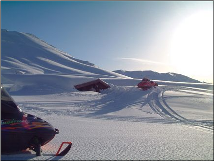 Snowmobiling in th cedars, Lebanon, Mzaar Ski Resort