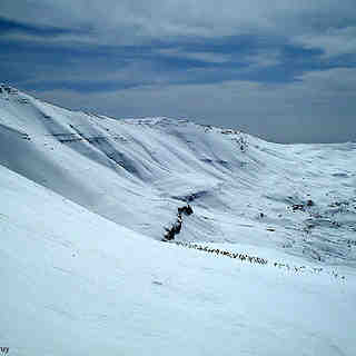Kanat bakish, Lebanon, Mzaar Ski Resort