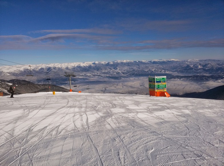 "Banderia" red run, Bansko