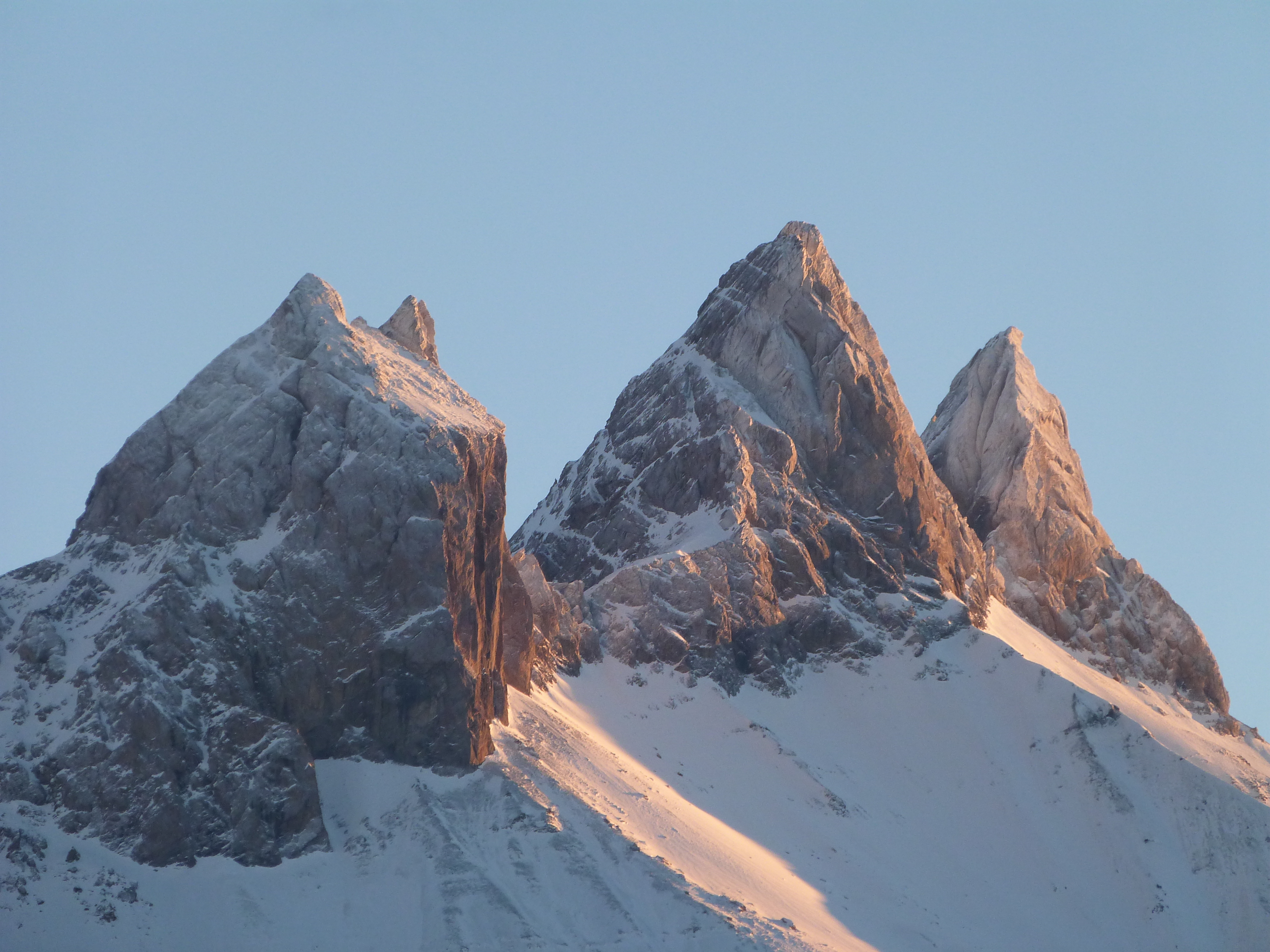Les aiguilles d'Arves, Albiez-Montrond