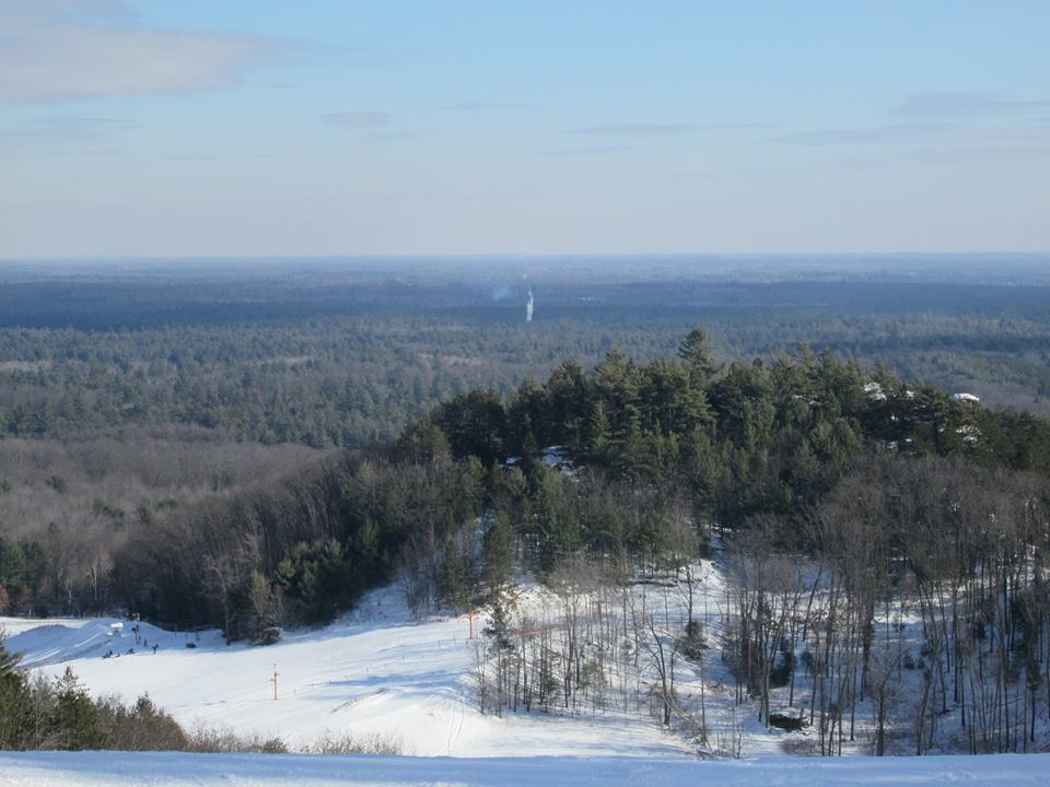 Top of hill, Bruce Mound