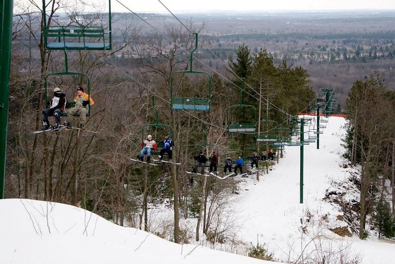 Bruce Mound snow