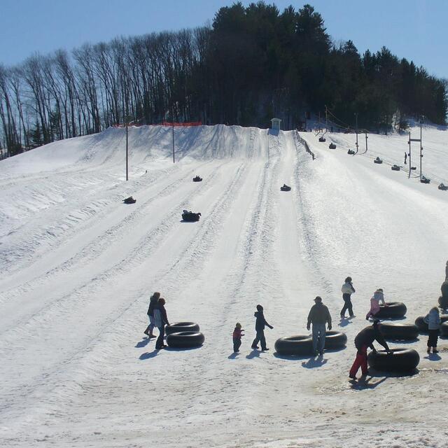 Tubes and Bunny Hill, Bruce Mound