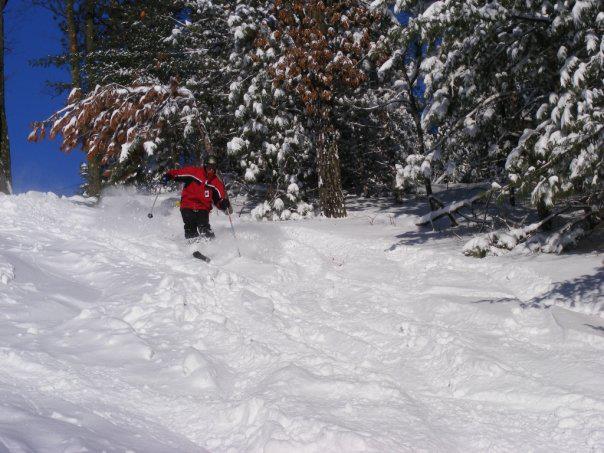 Red Skier, Bruce Mound