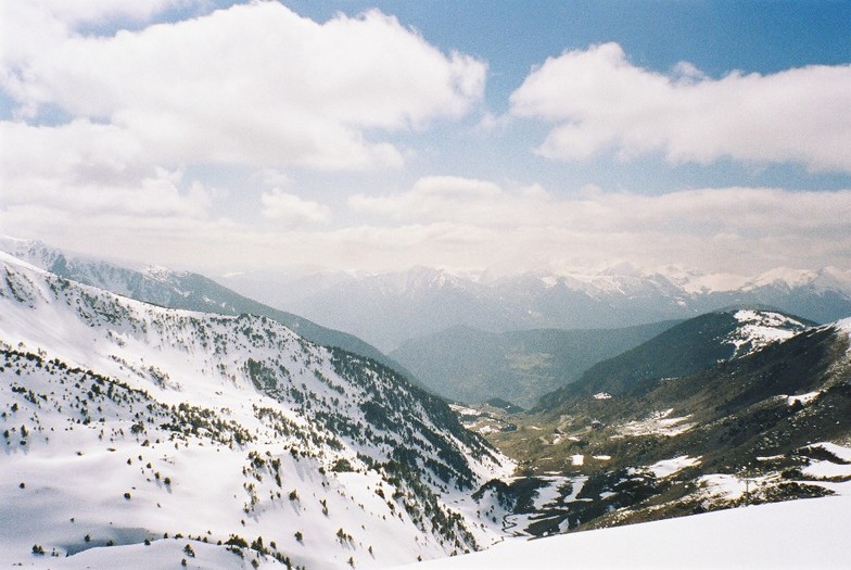 Pas de la Casa - View from Top Station, Grandvalira-Pas de la Casa