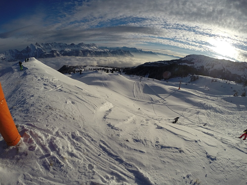 Flumserberg Ski Resort by: Harry Miller