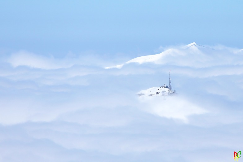 mer de nuages, Val Thorens