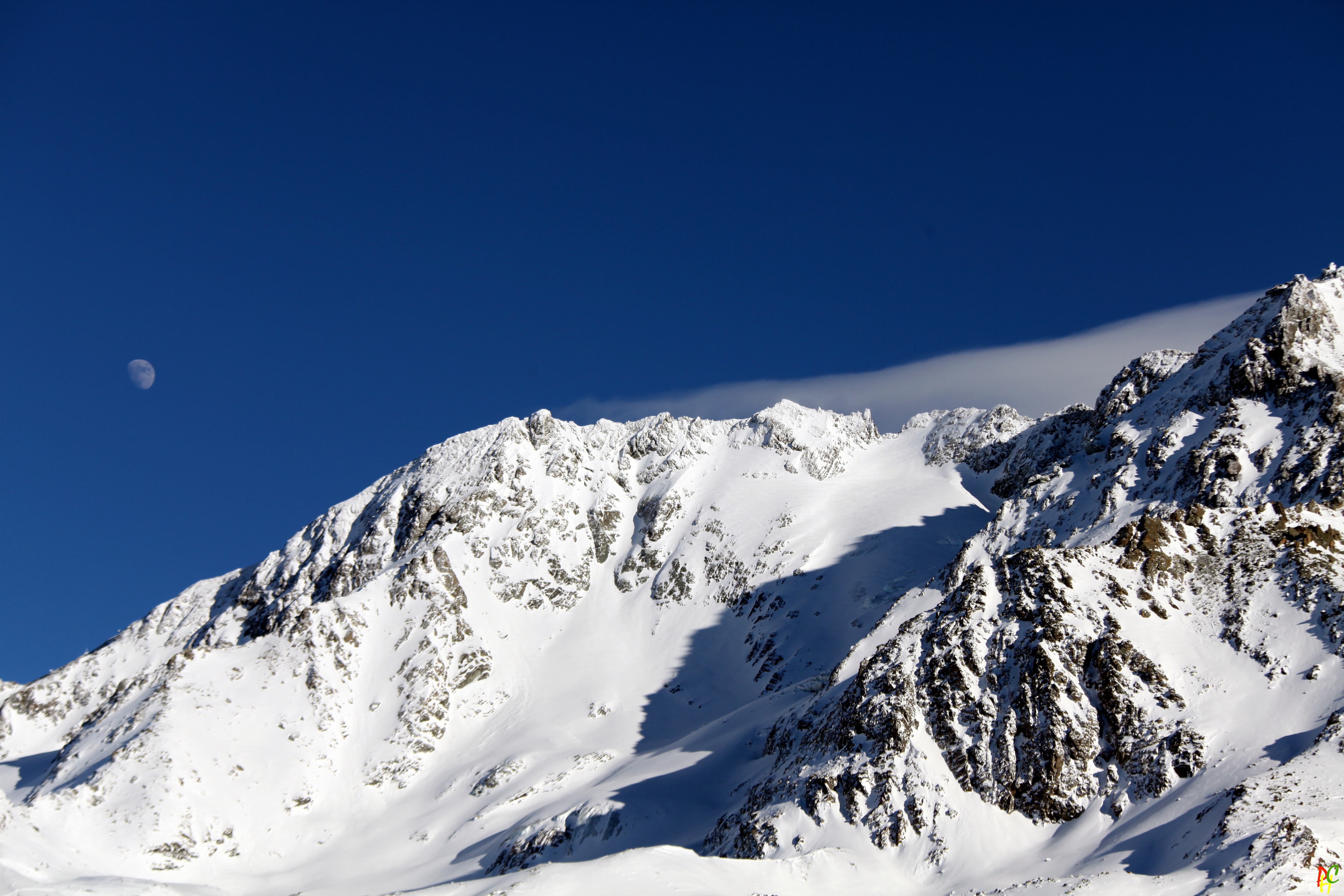 le glacier péclet, Val Thorens
