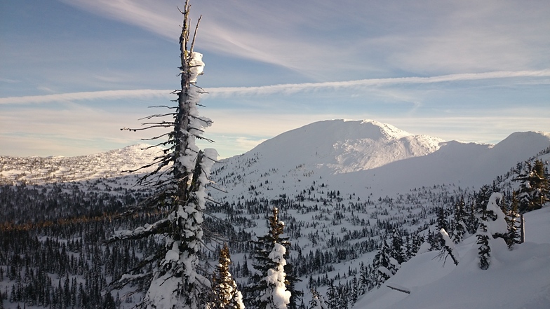 Big White's backside 