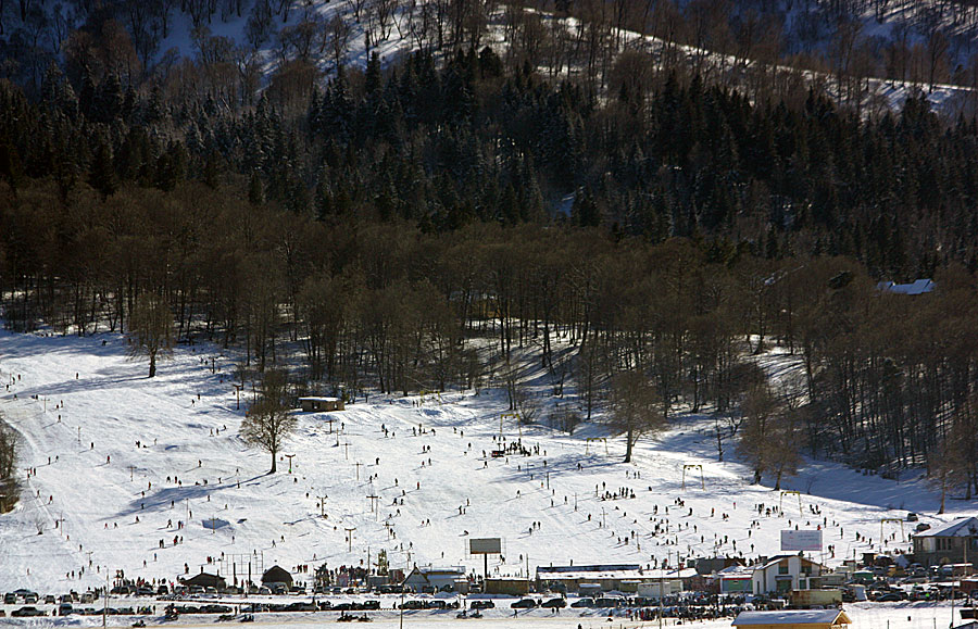 View to "25", Bakuriani