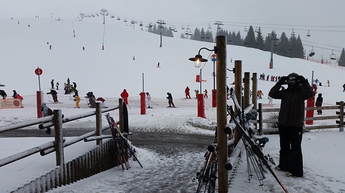 Les Gets Ski Resort by: Sue
