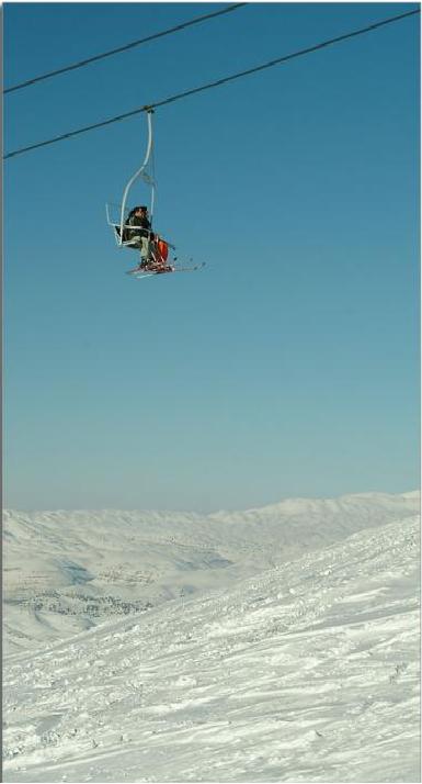 Faraya, lebanon, Mzaar Ski Resort