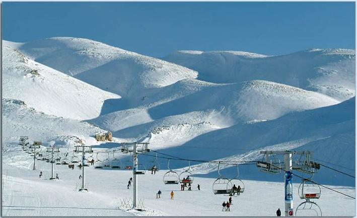 Faraya, Lebanon, Mzaar Ski Resort