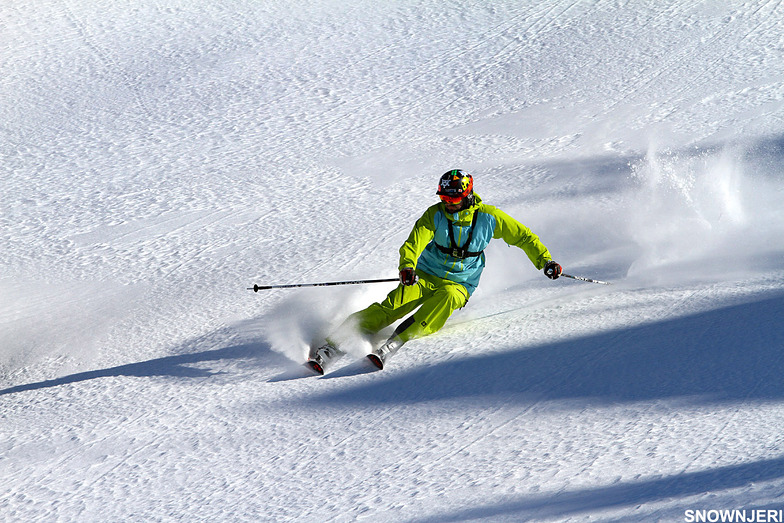 Curve on the north face, Brezovica