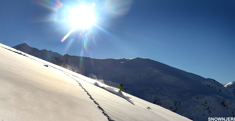 Sunset descent, Brezovica