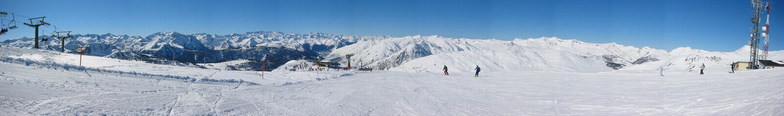 Baqueira-Beret panorama desde Cap de Baqueira, Baqueira/Beret