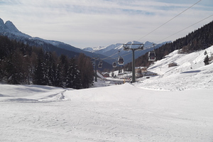 Easy run down to Legno, Ponte di Legno photo