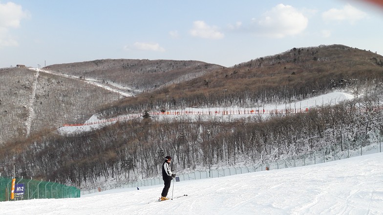 High1 Ski Resort snow