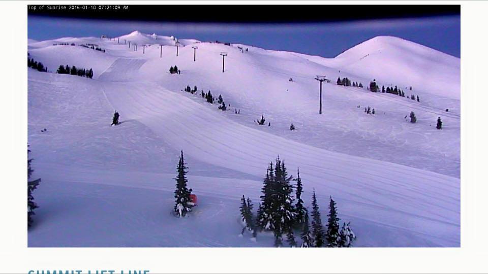 Summit Chair Sunrise, Mt Bachelor