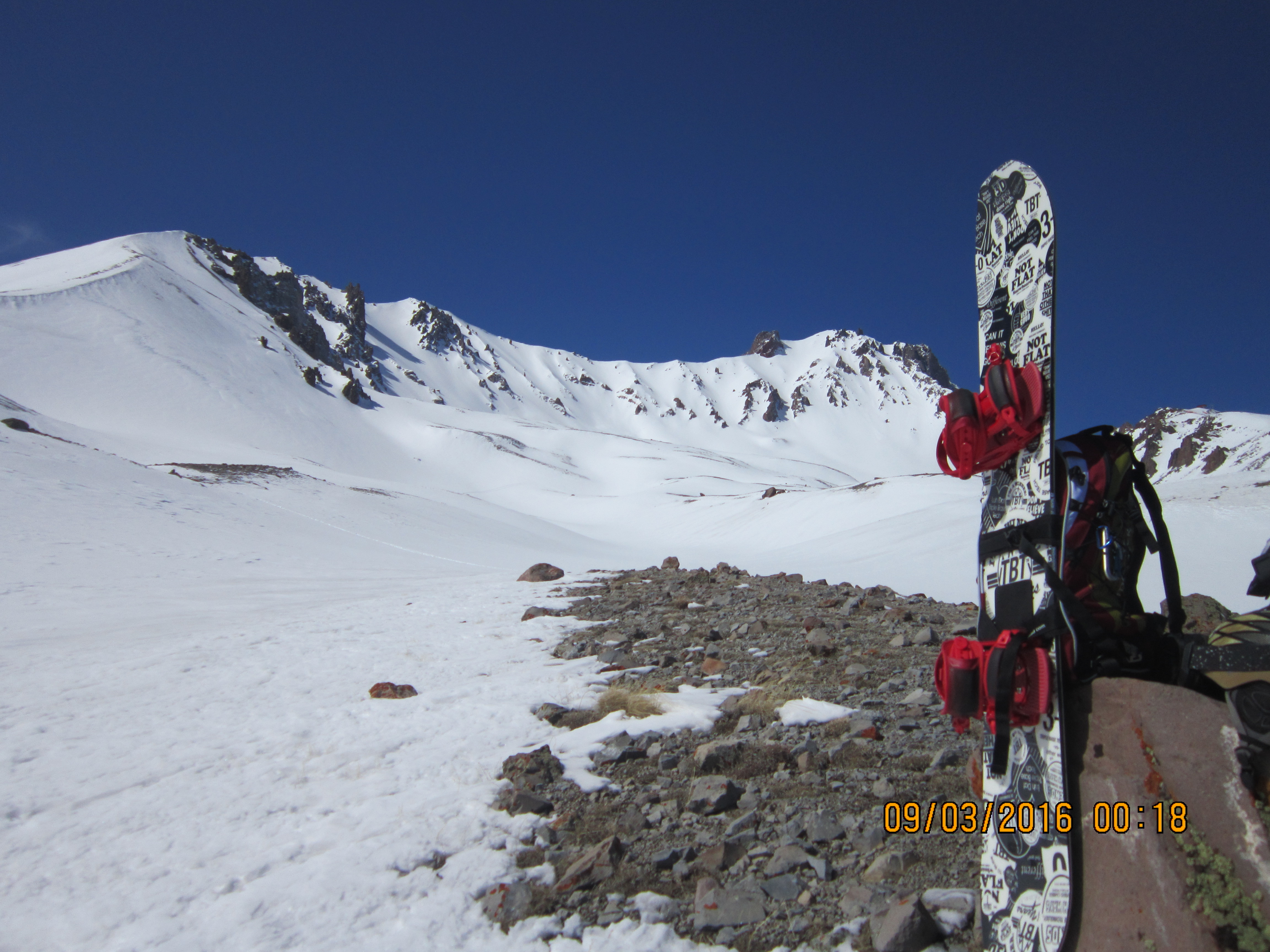 Backcountry Erciyes mountain, Erciyes Ski Resort