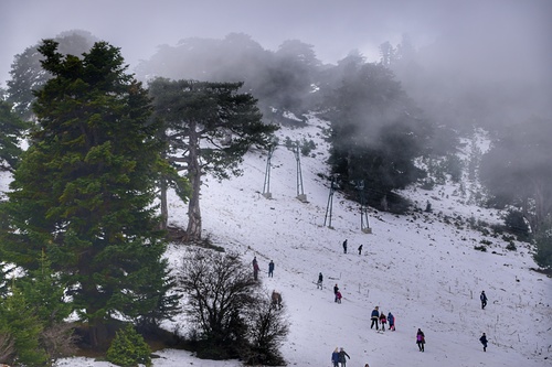 Ziria of Corinth Ski Center Ski Resort by: Konstantinos M.