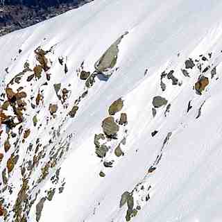 Mark Gear Skiing Argentiere, Chamonix