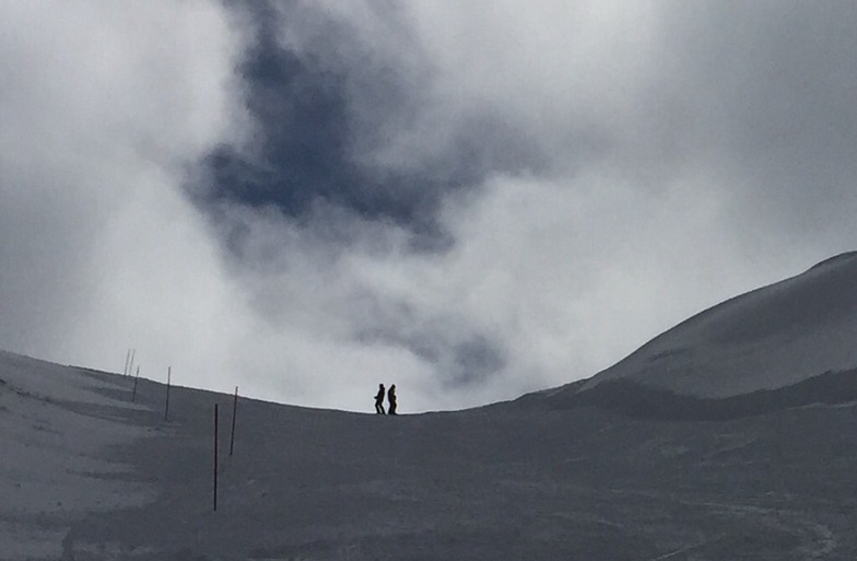 Top of Cuve slope, Mzaar Ski Resort