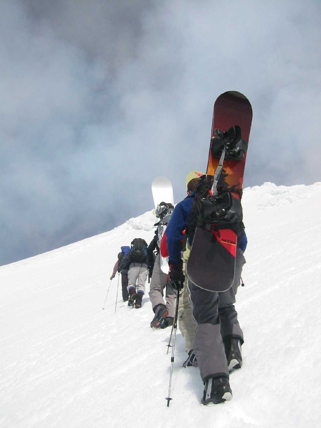 Ascent to Villarrica, Villarrica-Pucon