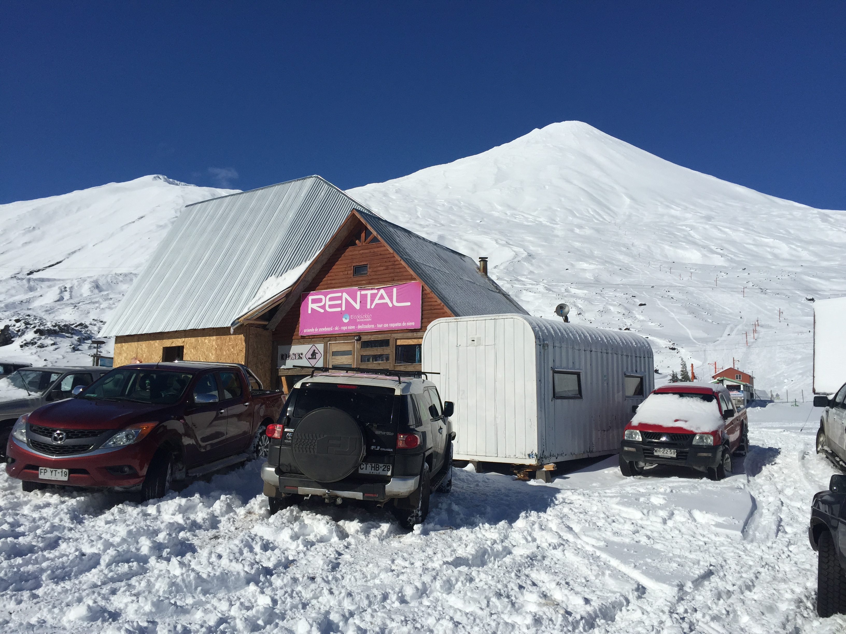 Rental ski Volcan Antuco