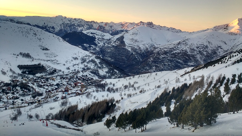 Sunset, Les Deux Alpes