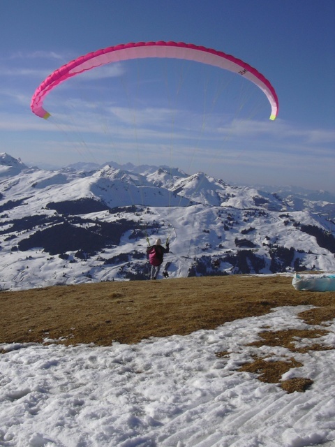 Paragliding in Hinterglemm, Saalbach Hinterglemm