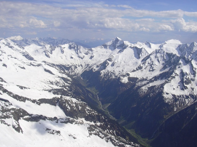 The Italian border, Saalbach Hinterglemm