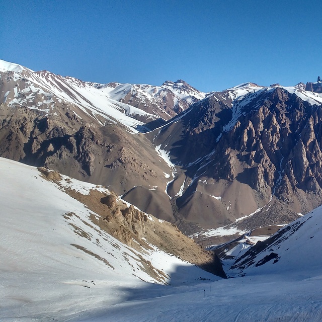 Vale azul, Los Penitentes